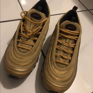 Air max 97’s Metallic Gold